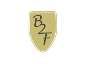 Logo B2F wit